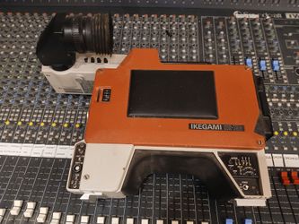 vintage partial video camera ikegami itc-730