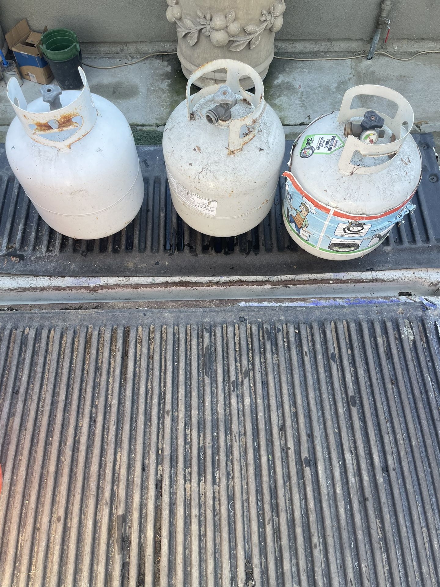 Used Propane Gas Cilindro