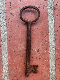 Rustic Antique Iron Key. Perfect for Collectors