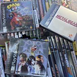 PlayStation 1 Video Games 