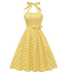 50s Polka Dot Dress 