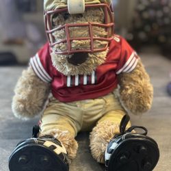 Build a Bear 49er Bear 