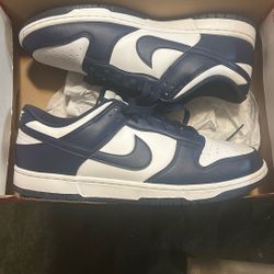Blue And White Nike Dunks
