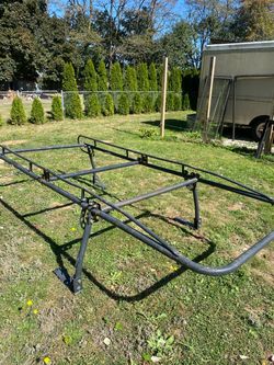 Heavy-duty over-cab truck ladder rack