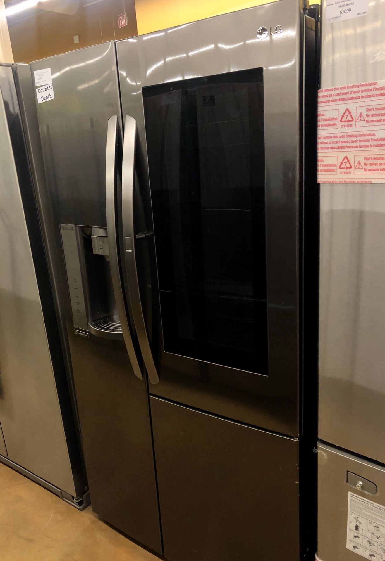LG Refrigerator with instaview