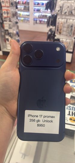 iPhone 17 Promax 256 Gb unlocked