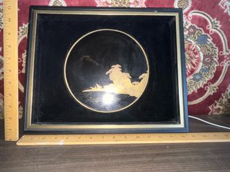 Vintage Japanese Framed Art