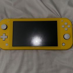 Yellow Nintendo Switch Lite  In