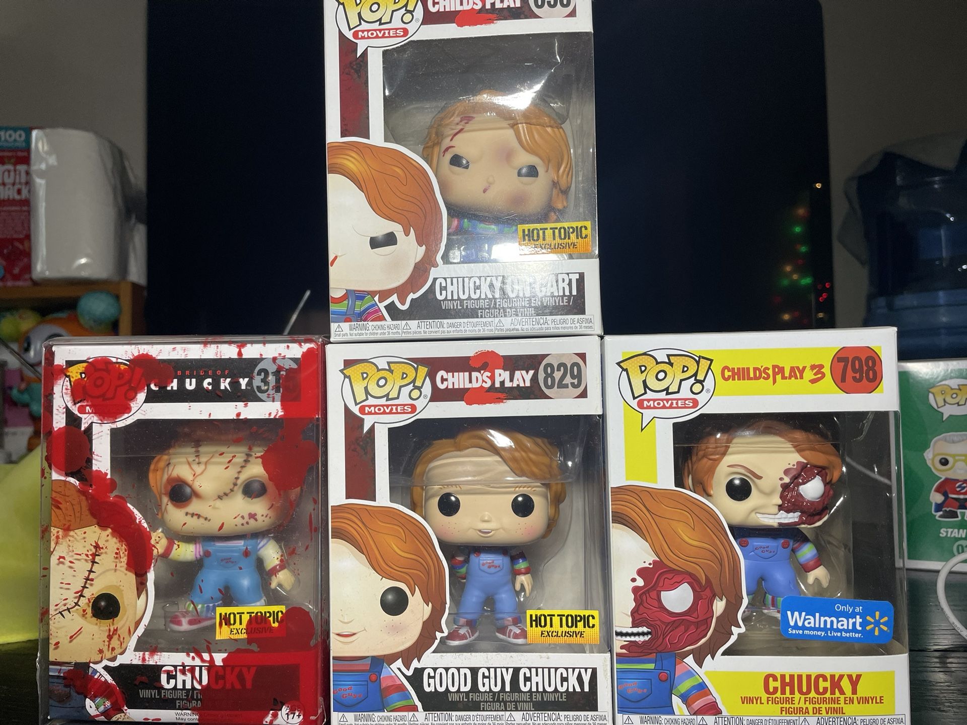 Chucky Funko Pop Bundle 