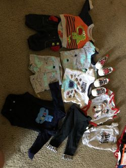 Baby boy outfit bundle