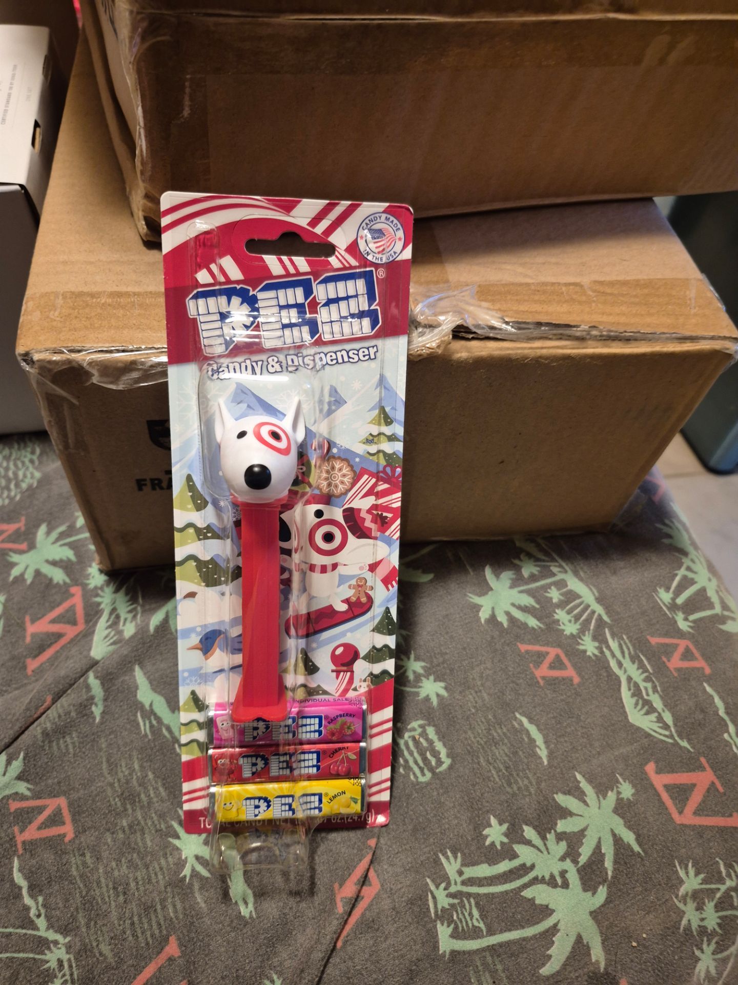 Target Bullseye Dog PEZ dispenser