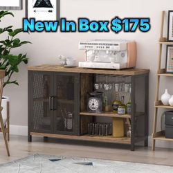 Bar Cabinet Kitchen Cabinet Storage Space Brand New In Box 📦 