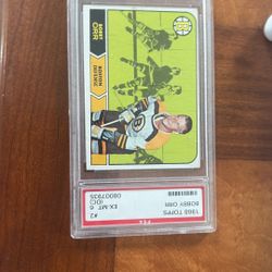 Bobby Orr Rookie Card Psa 6