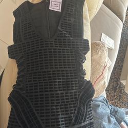 Black Herve Leger Dress