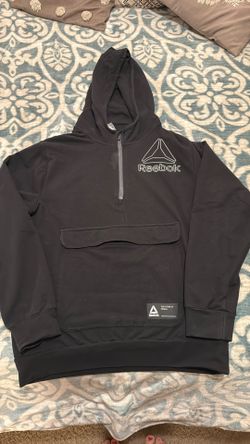 Reebok Hoodie With Zip Up Pocket Junior Size Xl