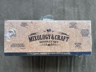 Mixology & Craft whiskey set