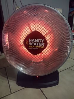 Parabolic space heater