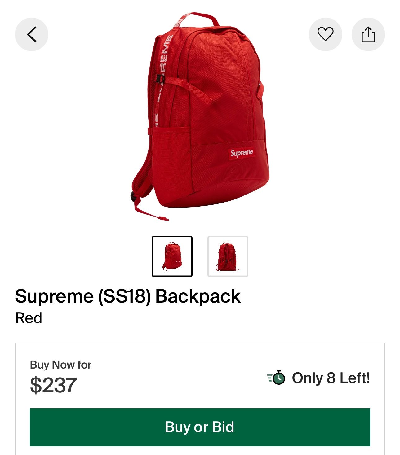 Supreme Backpack