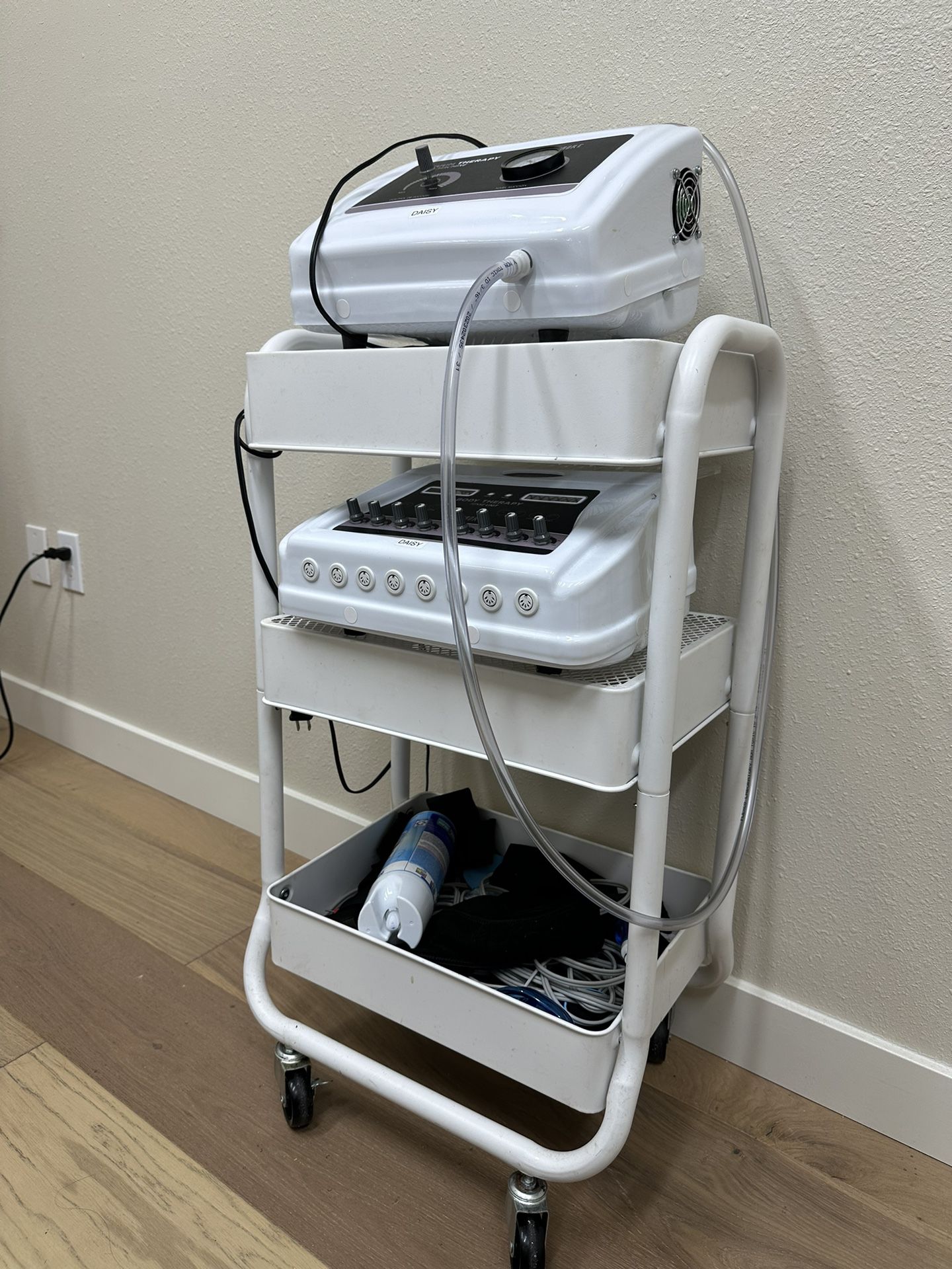3 White Utility Cart For Beauty!