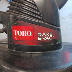 Toro rake & vac