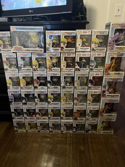 Naruto funko pop collection