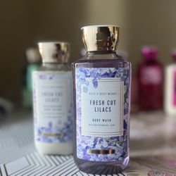 Fresh Cut Lilacs- Body Wash And Body Lotion Set