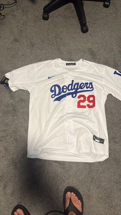 SKUBAL white dodgers replica jersey