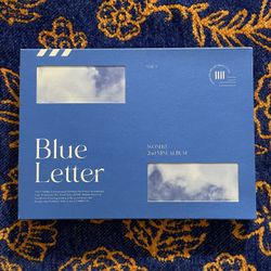 WONHO BLUE LETTER 2ND MINI ALBUM