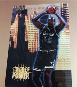 Shaquille O'Neal Feer Ultra TOWER of POWER Insert Card