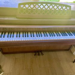 Upright Whitney Piano
