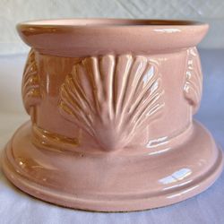 Vintage Pink Vanguard Accents Seashell Candle Holder 