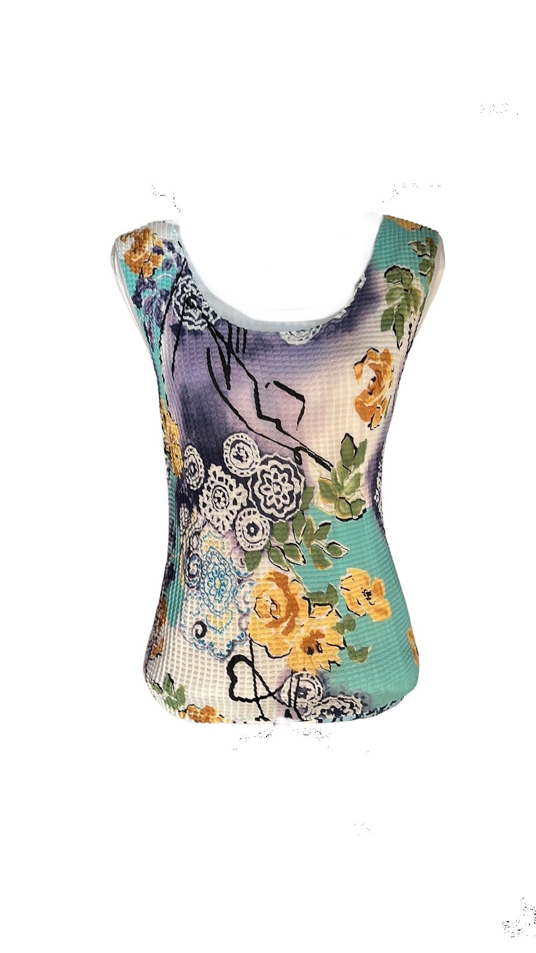 Multicolored Floral Tank Top by Nicola