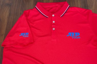 Tennis Shirt, Red, for ATP  fans. size https://offerup.com/redirect/?o=Uy5OZXc=