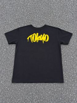 NWOT Black Tokyo Graphic T-Shirt Men's XL Streetwear