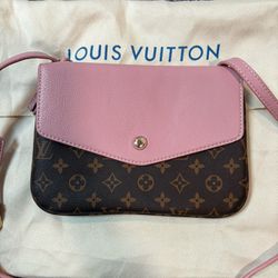 Louis Vuitton Twice Leather Crossbody Bag