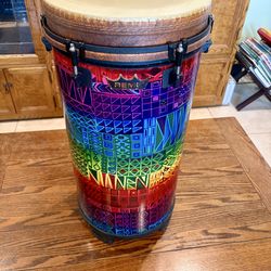 Remo Tubano Hand Drum – 10-11” – Colorful Shell – Great Condition