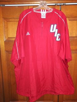 MENS 3XL UIC ADIDAS WINDBREAKER
