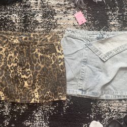 New Women’s Jean Shorts Size Xl 12