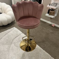 Pink Barstool