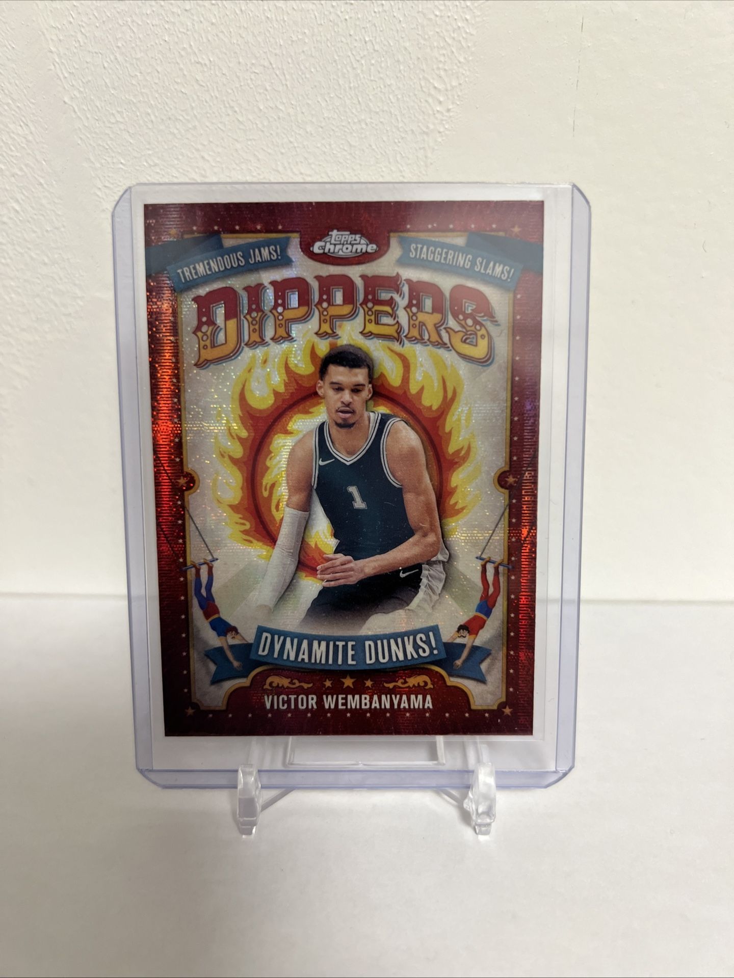 NBA Topps Victor Wembanyama Case Hit Dippers
