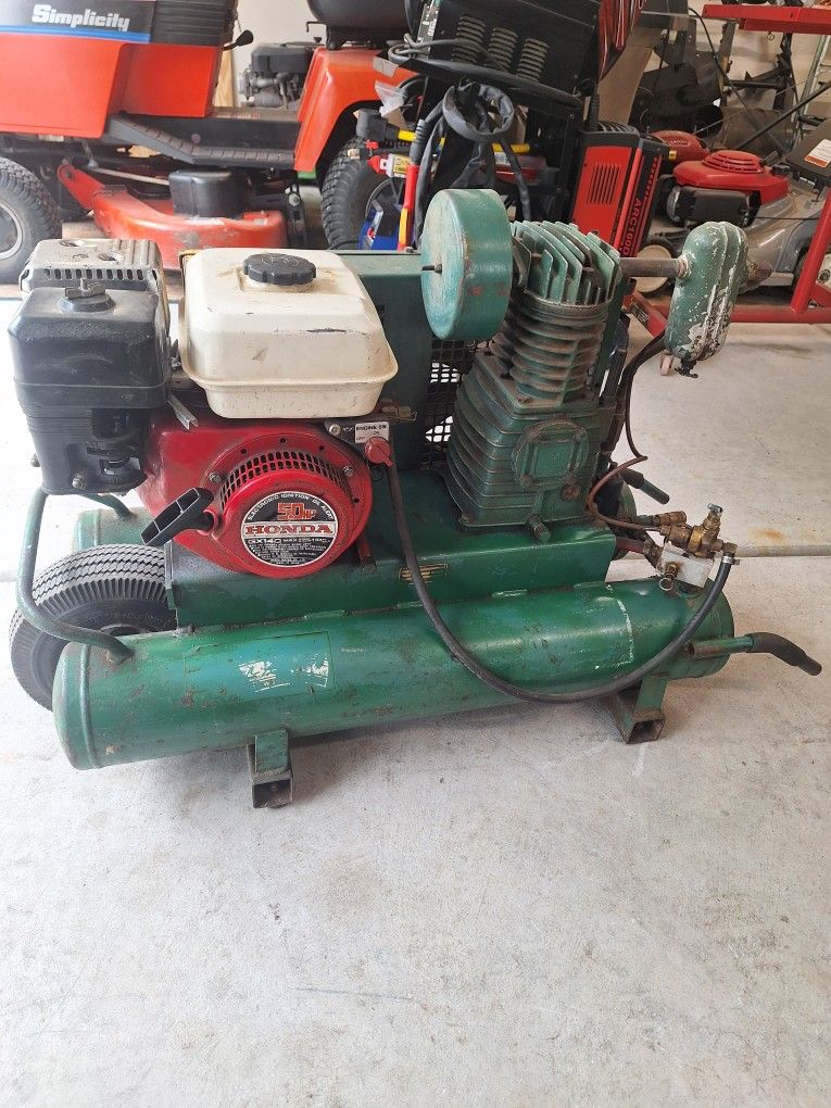 Gas Powered Air Compressor (Read Description)