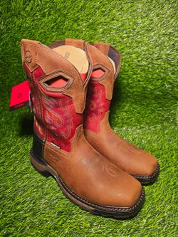 DOUBLE-H MEN'S WATERPROOF COMPOSITE TOE WORK BOOT 7.5EE 8.5EE