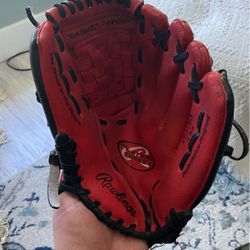 Red Players Series Rawlings Baseball Glove