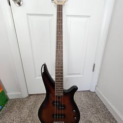 Yamaha Bass Guitar And Fender Bass Amp For Sale