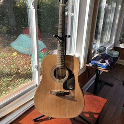 Epiphone Acoustic Early Headstock 