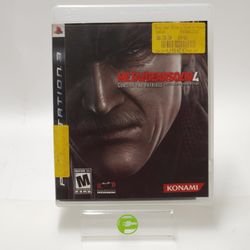 Metal Gear Solid 4 Guns of the Patriots (Sony PlayStation 3 PS3, 2008)