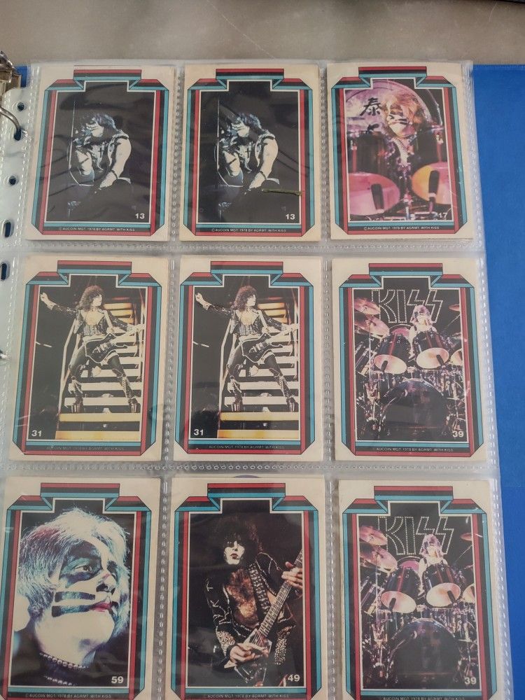 Kiss Trading Cards