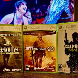 CALL OF DUTY MODERN WARFARE 1,2,3 BUNDLE !! PICKUP IN OAKLAND, CA  SHIPPING AVAILABLE 