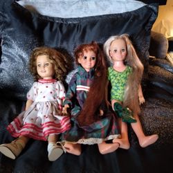 Vintage IDEAL CHRISSY KERRY GROW HAIR SHIRLEY TEMPLE DOLL'S EACH SOLD SEPARATELY 