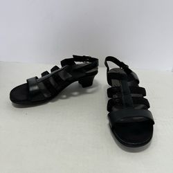 Women SAS Allegro Heel Strap Sandal Size 6 1/2M